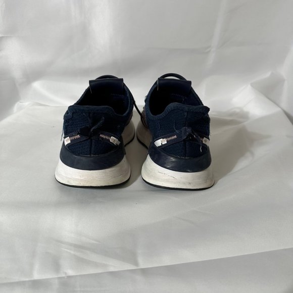 Adidas navy and pink sneakers youth 4 or women's 6 - Picture 3 of 7